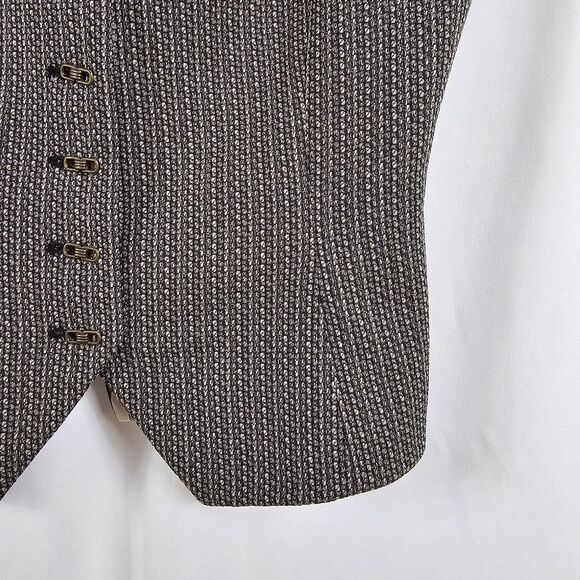 Barbara Bui Houndstooth Wool Waist Coat - Size 38(F) - Picture 5 of 12